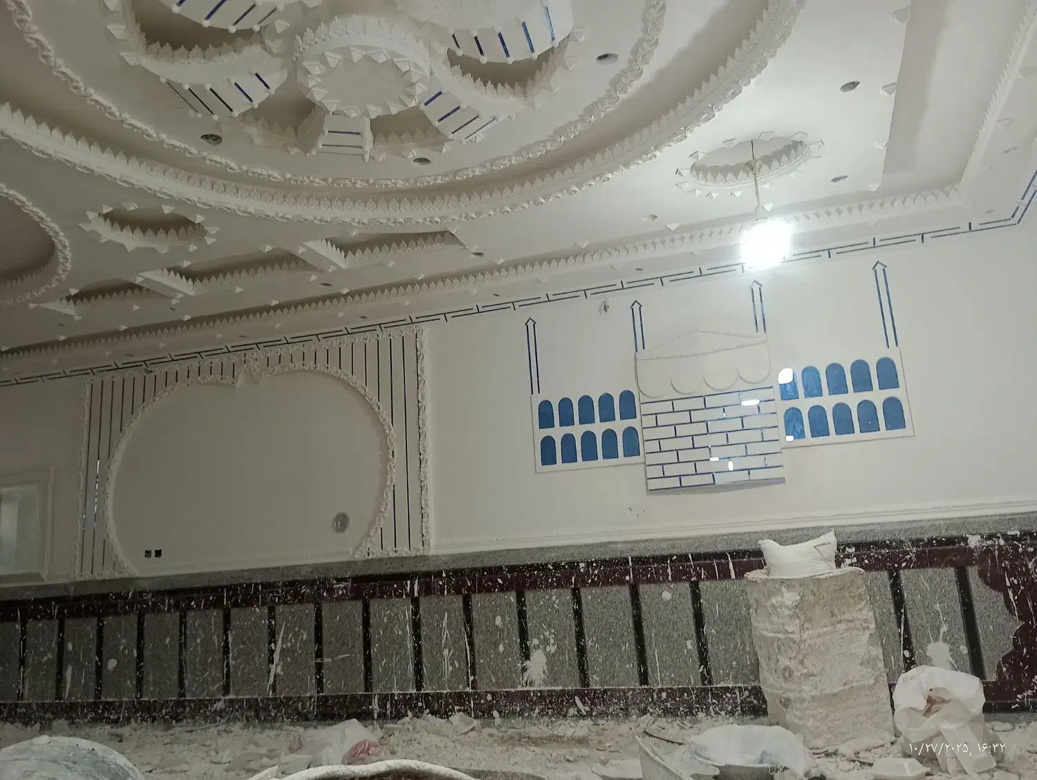 هرنهمونه گچکاری پذیرفته میشود بهترین کار|خدمات پیشه و مهارت|خاش, |دیوار