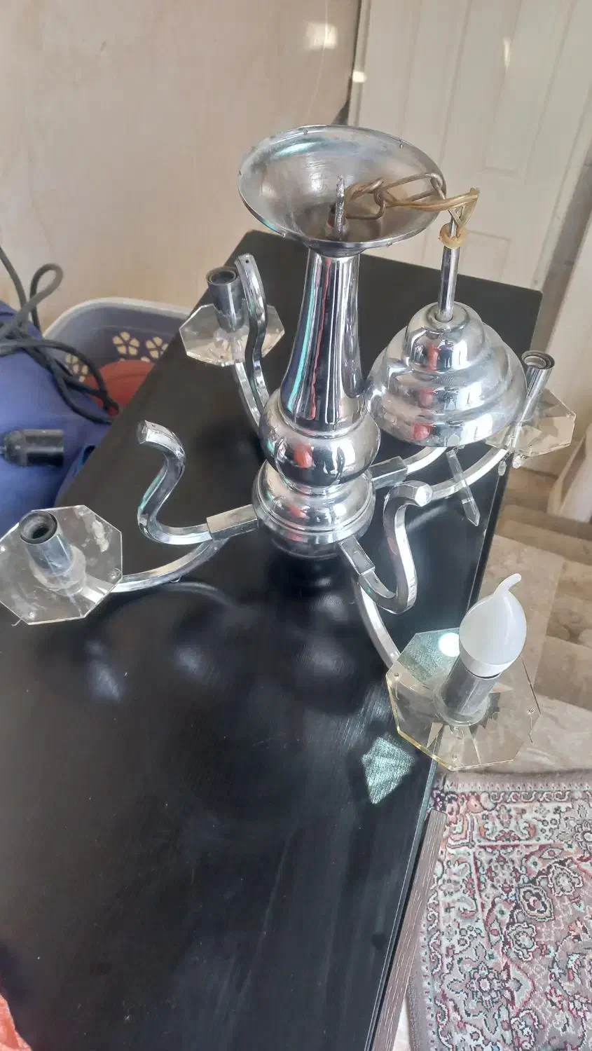 لوستر|لوستر و چراغ آویز|کرج, کلاک بالا|دیوار