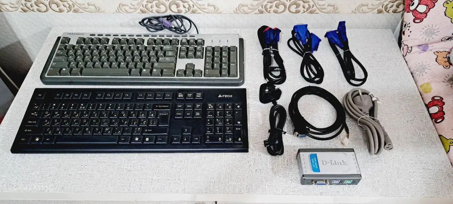 کابل کامپیوتر و سویچ kvm|قطعات و لوازم جانبی رایانه|کرج, اسلام‌آباد|دیوار