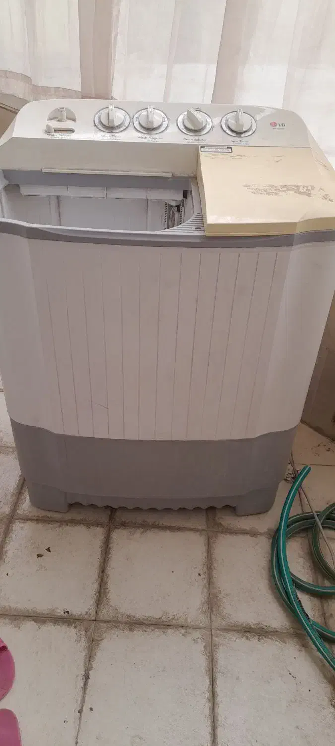 لباشوی دوقلو سالم|ماشین لباسشویی و خشک‌کن لباس|مشهد, آزادشهر|دیوار