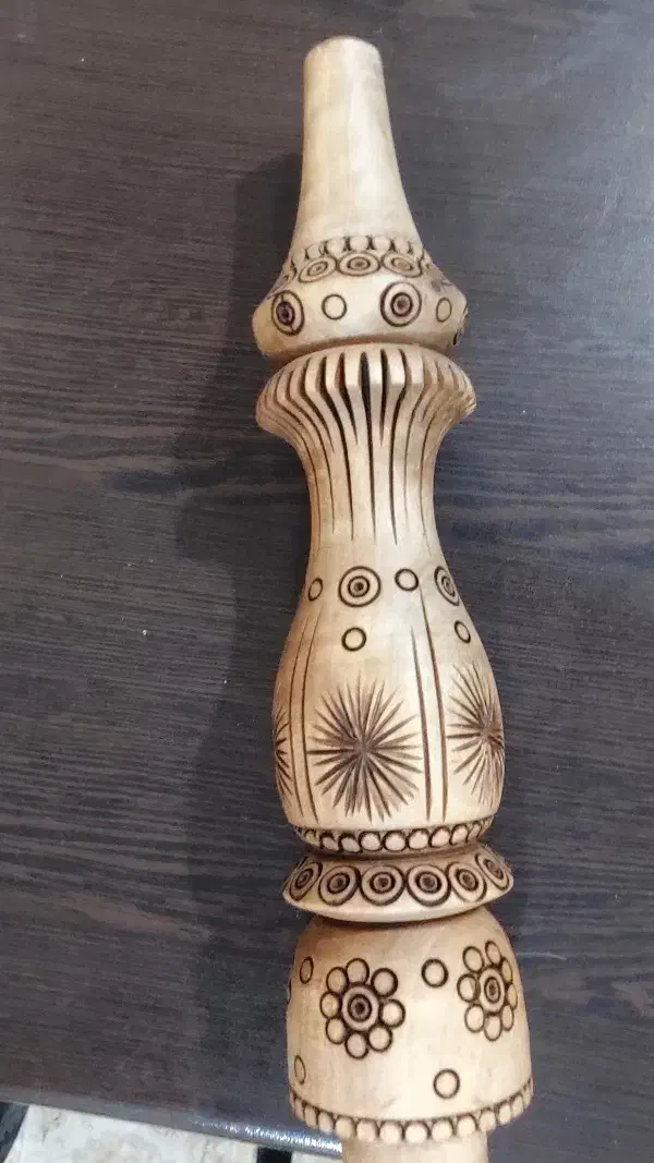 قلیان چوب گردو کار دست|صنایع دستی و سایر لوازم تزئینی|قم, زنبیل آباد|دیوار