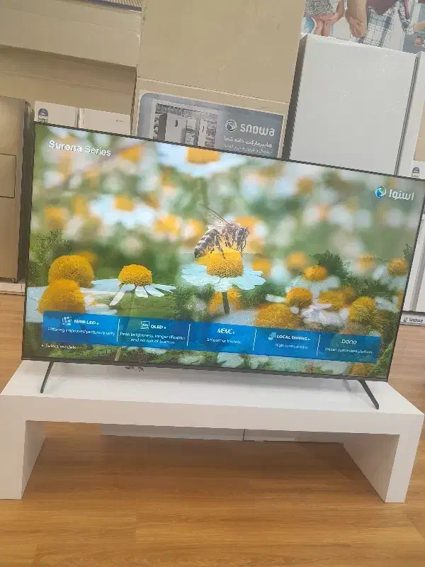 تلوزیون ۶۵ اینچ اسنوا|تلویزیون و پروژکتور|اقبالیه, |دیوار