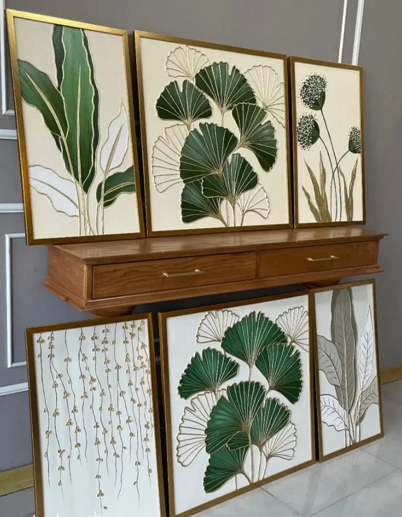 تابلو ۳ لت ژینگو|تابلو، نقاشی، عکس|کرج, شهرک بهارستان|دیوار