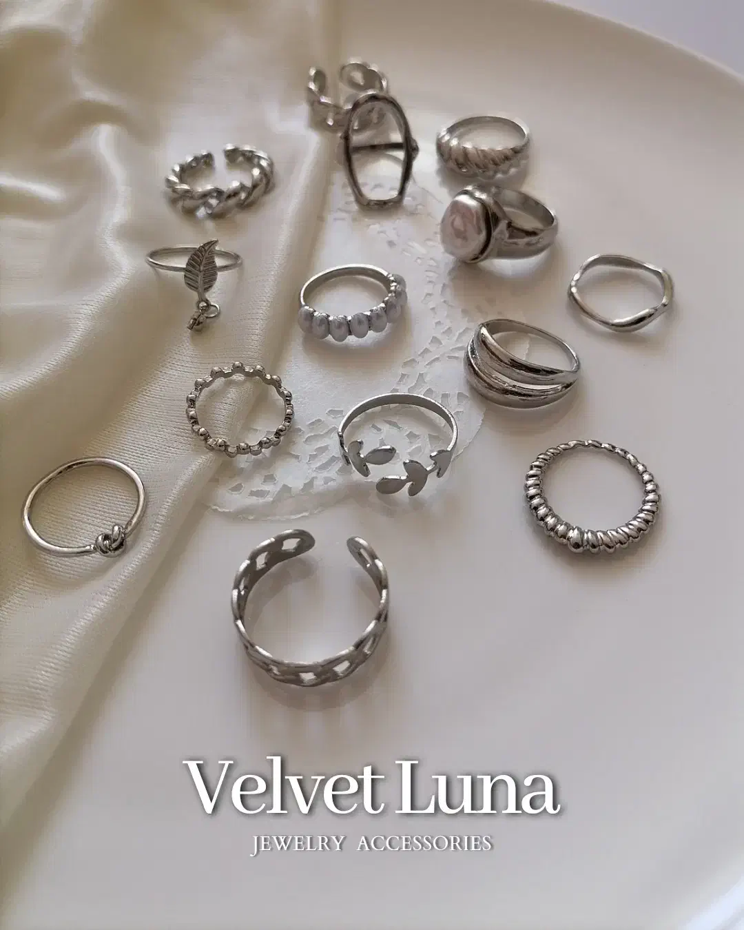 انگشترهای استیل مشابه نقره|زیورآلات و اکسسوری|کرمان, |دیوار