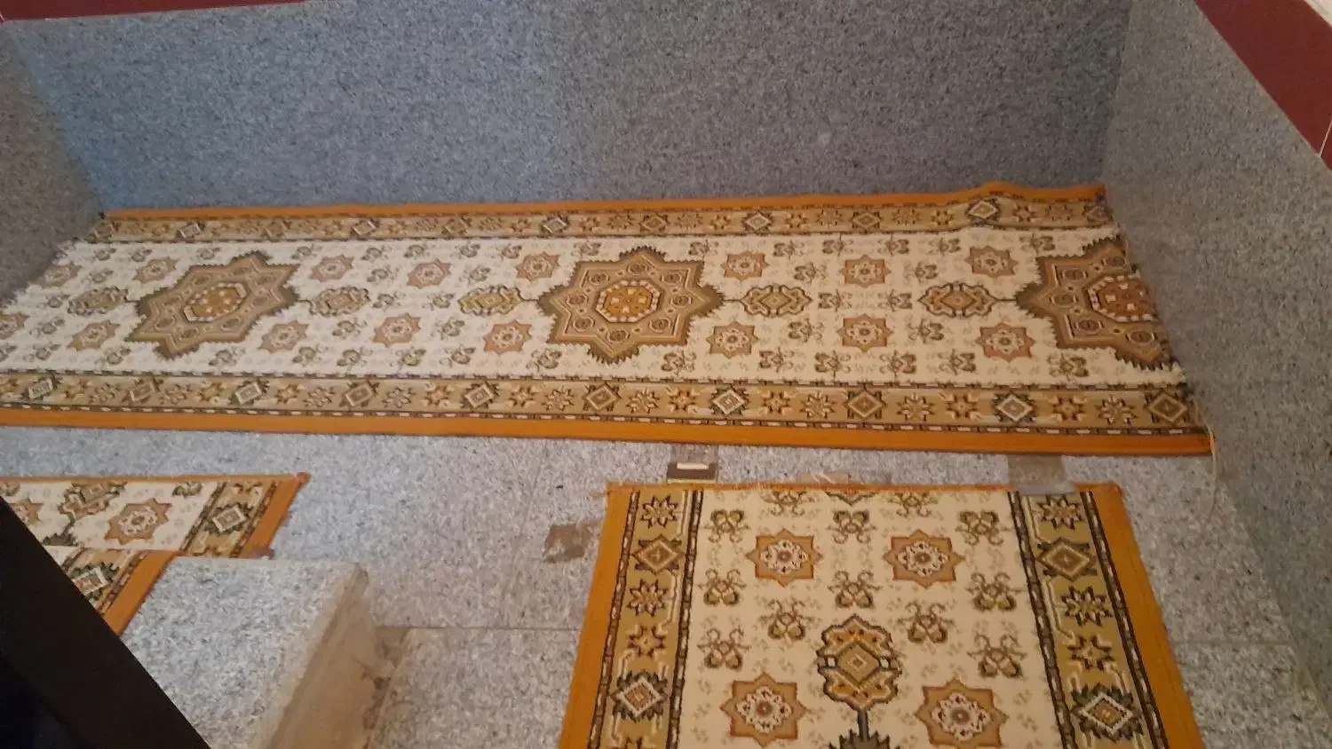 گلیم پله و پاگرد|گلیم، جاجیم، گبه|مشگین شهر, |دیوار