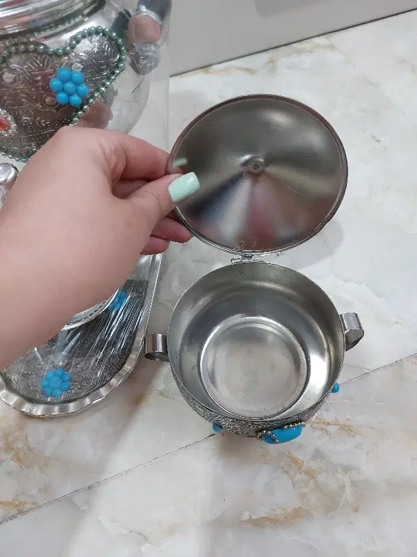 دکوری سماور و قوری و قندون|صنایع دستی و سایر لوازم تزئینی|تهران, علیآباد|دیوار