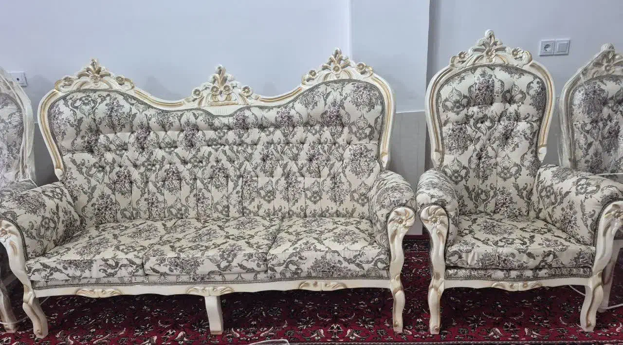 مبل سلطنتی|مبلمان خانگی و میز عسلی|طبس, |دیوار