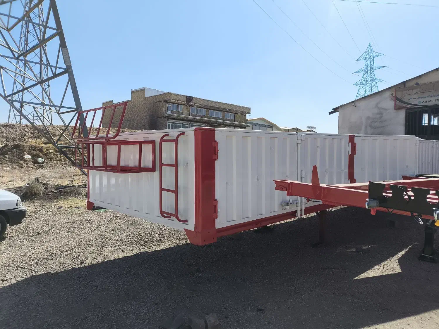 لبه سبد تیغه کانتینر|خودرو سنگین|بهار, |دیوار