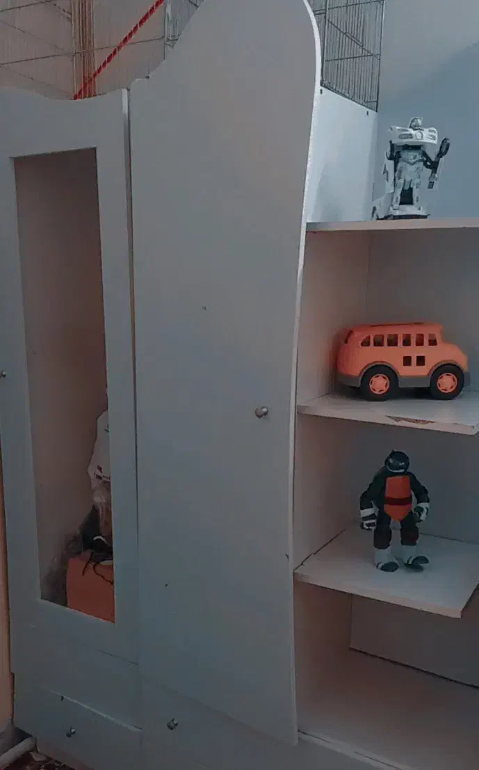 کمد کودک و نوجوان|تخت و سرویس خواب|شاهرود, |دیوار