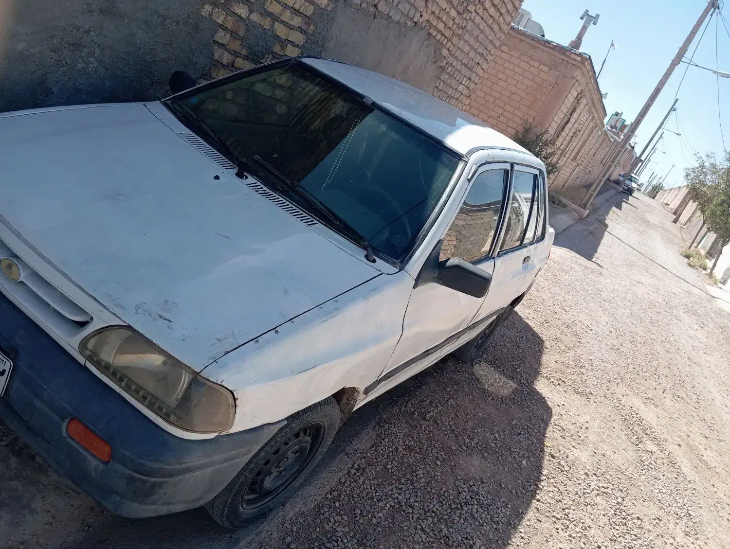 ماکت پراید ۷۵عروسک|خودرو کلاسیک|قائن, |دیوار