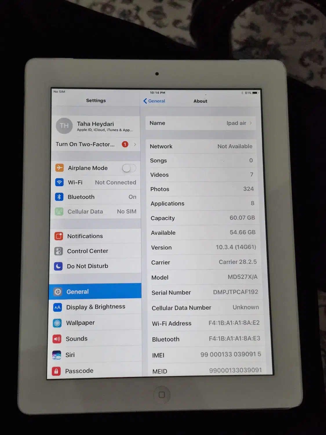 ipad apple 4|تبلت|شاهین‌شهر, طالقانی|دیوار