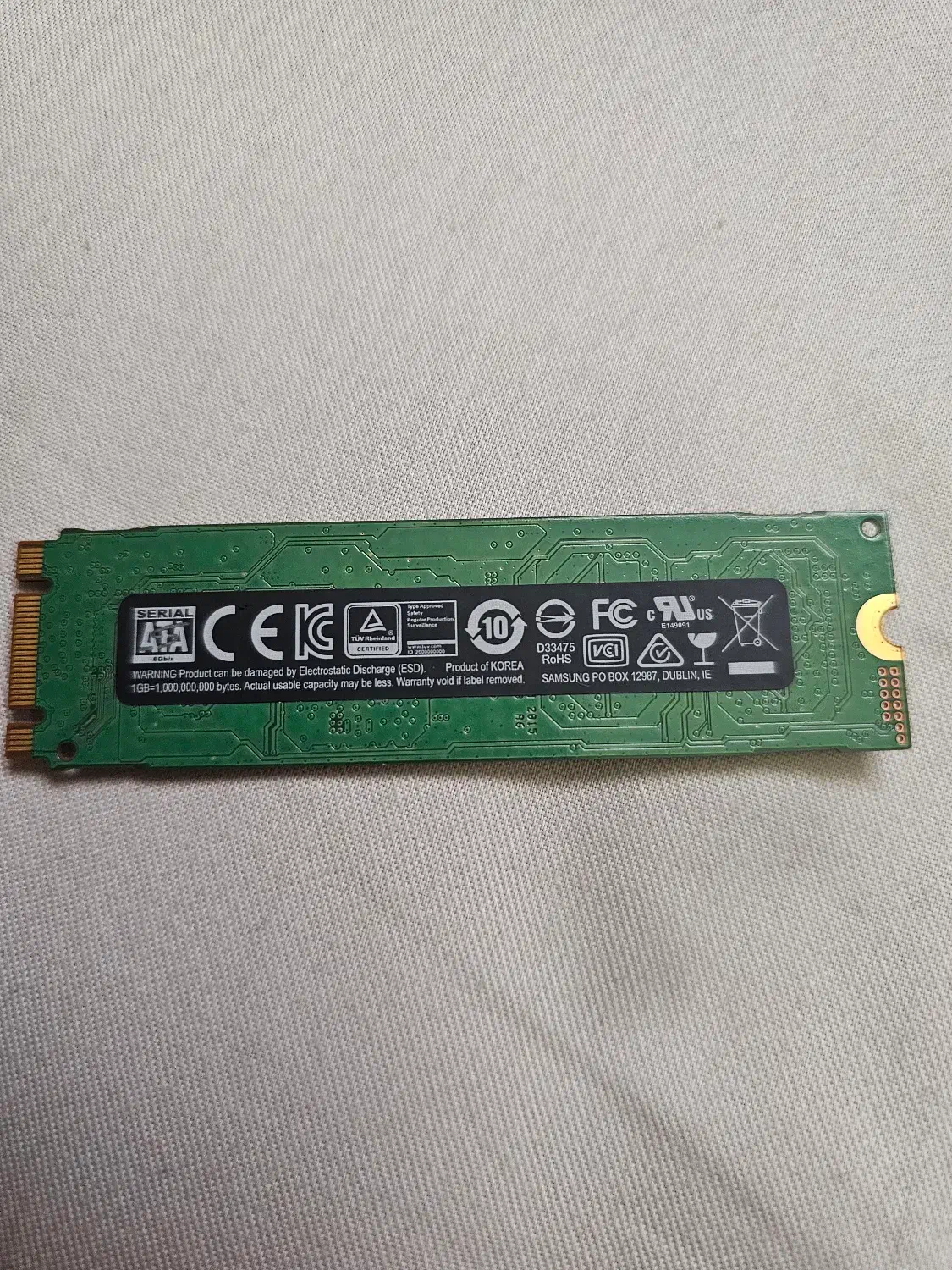 Ssd 860evo 256 m2 samsung|قطعات و لوازم جانبی رایانه|اصفهان, باغ زیار|دیوار