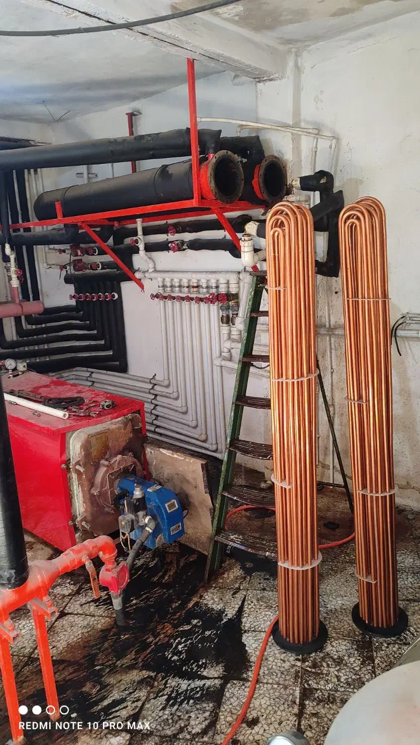 مبدل آبگرم و استخری دیگ آبگرم مرکزی و شوفاژ|آبگرمکن، پکیج، شوفاژ|رشت, بیجارپس|دیوار