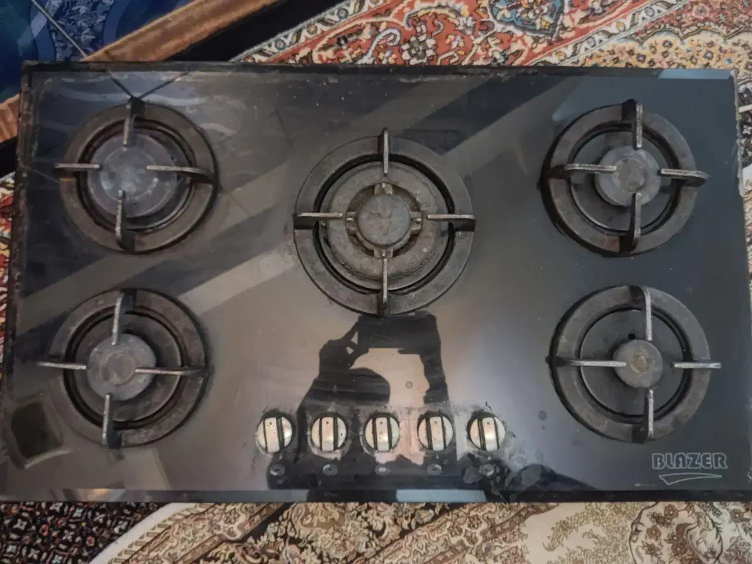 اجاق گاز شیشه ای رو میزی|اجاق گاز و لوازم برقی پختوپز|اردبیل, |دیوار