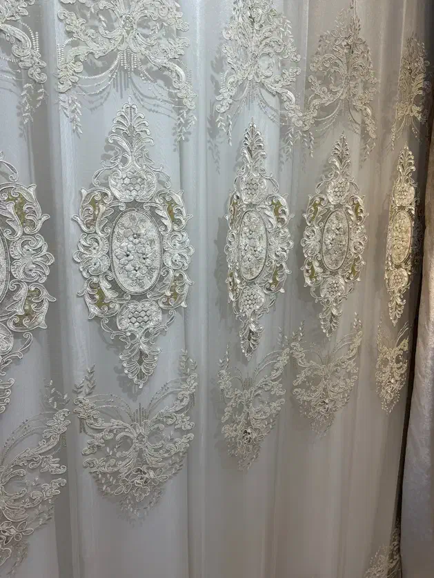 پرده سالن پذیرایی|پرده، رانر، رومیزی|کرج, گوهردشت|دیوار