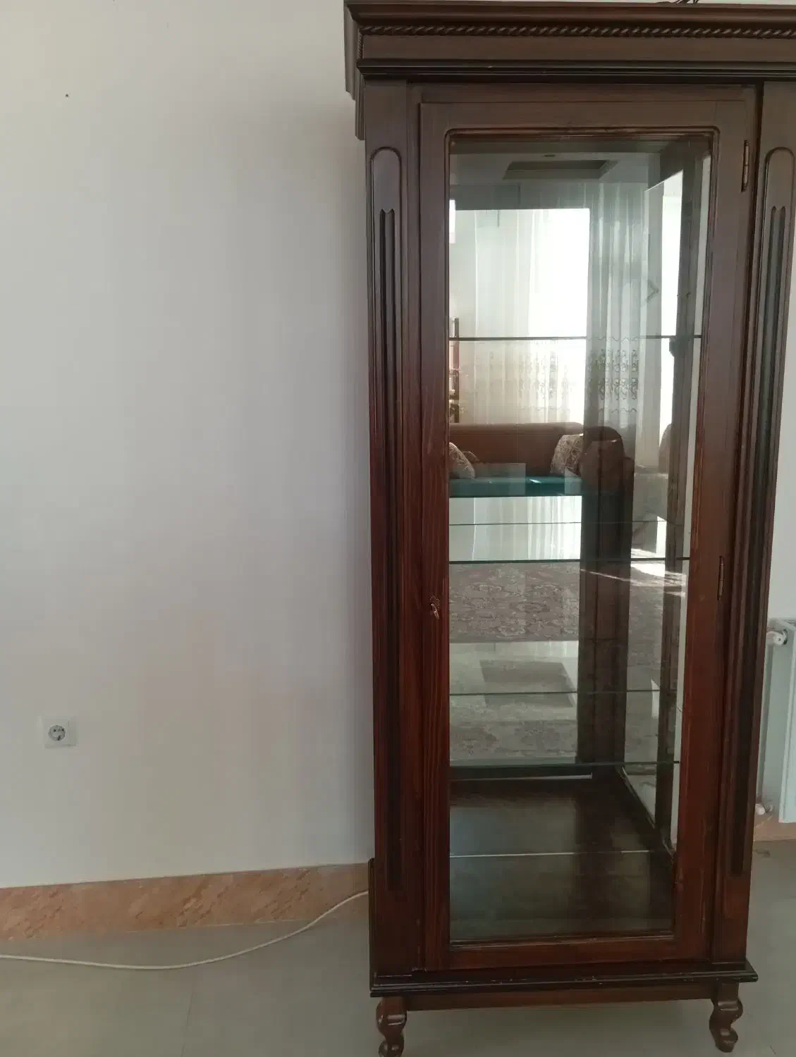 بوفه کار چوب|بوفه، ویترین، کنسول|نیشابور, شهرک فیروزه|دیوار