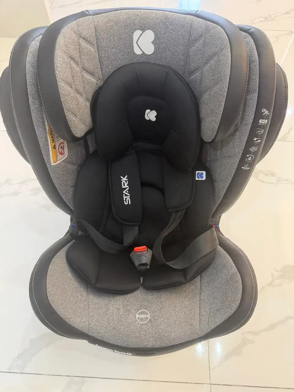 صندلی ماشین کودک کیکابو در حد نو|کالسکه و لوازم جانبی|کرج, فاز ۱ مهرشهر|دیوار