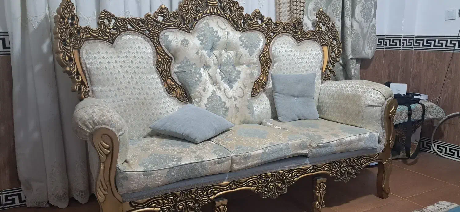 مبل سلطنتی نو|مبلمان خانگی و میز عسلی|گرگان, |دیوار