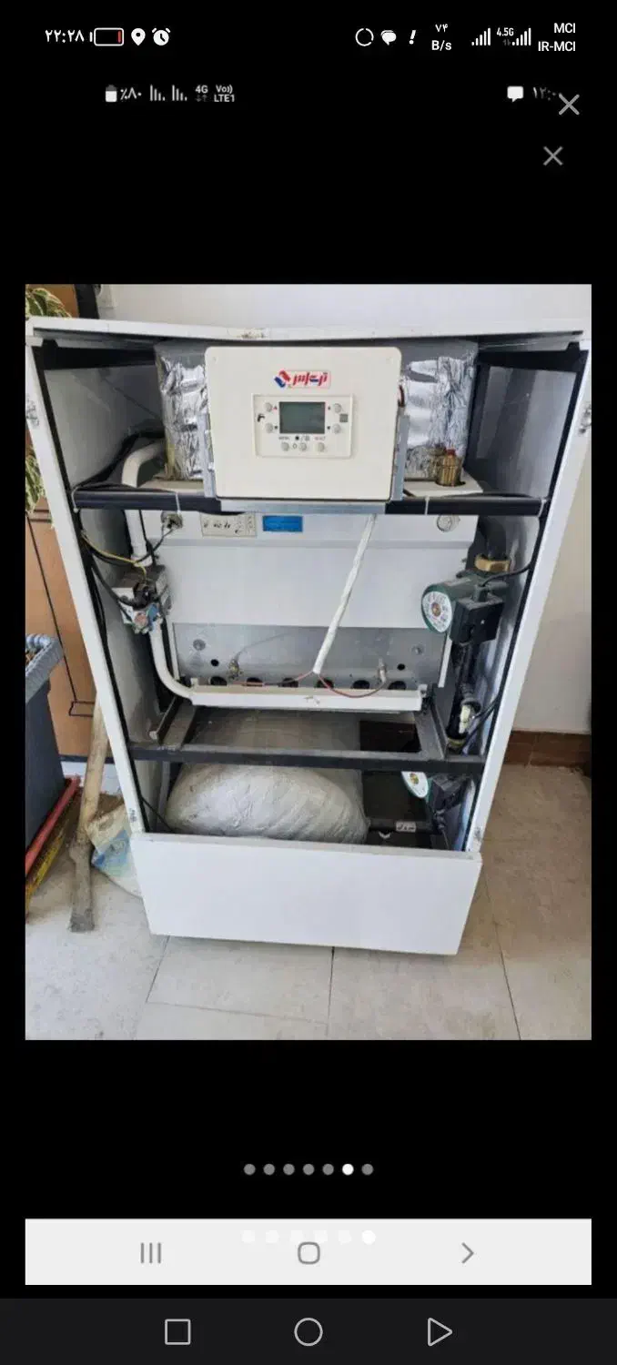 فروش وخرید آبگرمکن زمینی دیواری پکیج خراب خریدار|آبگرمکن، پکیج، شوفاژ|قم, باجک دو|دیوار