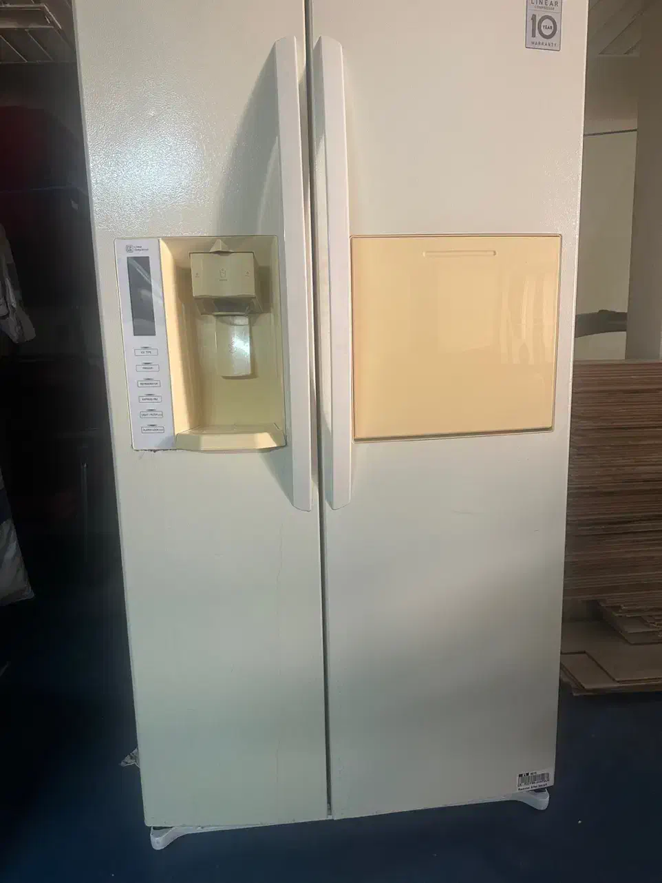 یخچال ساید ال جی ۳۴فوت کاملا سالم|یخچال و فریزر|کیش, |دیوار