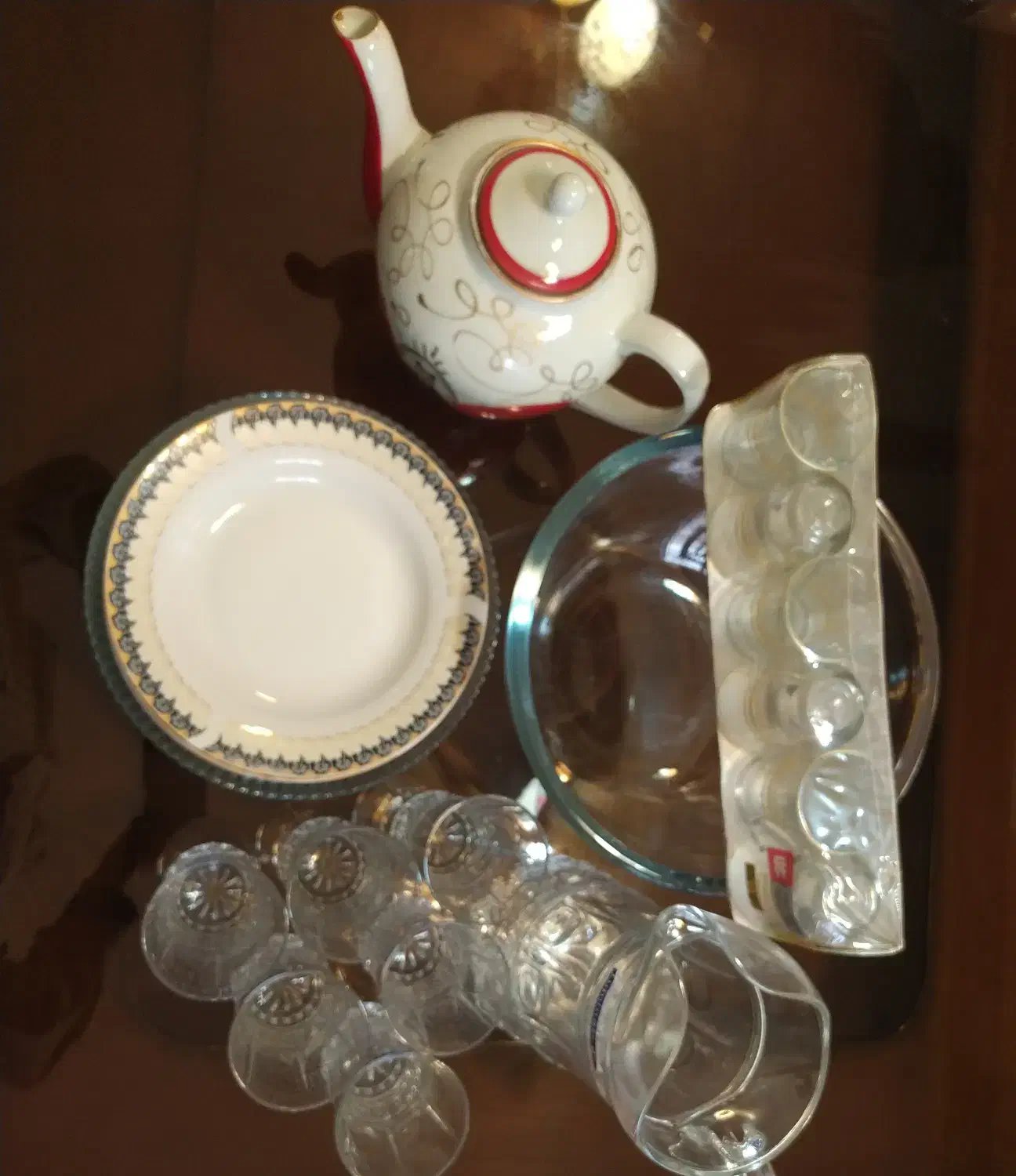 ظروف شیشه‌ای|ظروف سرو و پذیرایی|ملایر, |دیوار