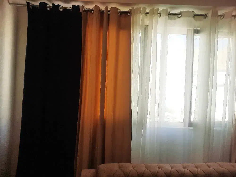 پرده سالن استفاده نشده|پرده، رانر، رومیزی|شیراز, طلاب|دیوار