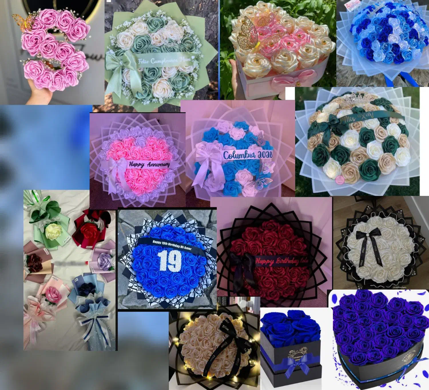 گل روبانی|گل مصنوعی|نیشابور, فرح بخش|دیوار