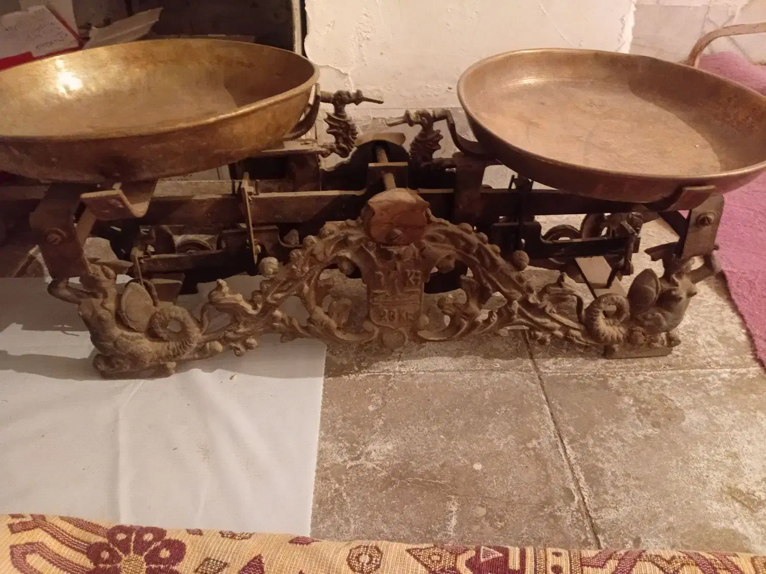 ترازو روسی کلکسیونی|کلکسیون اشیاء عتیقه|رفسنجان, |دیوار