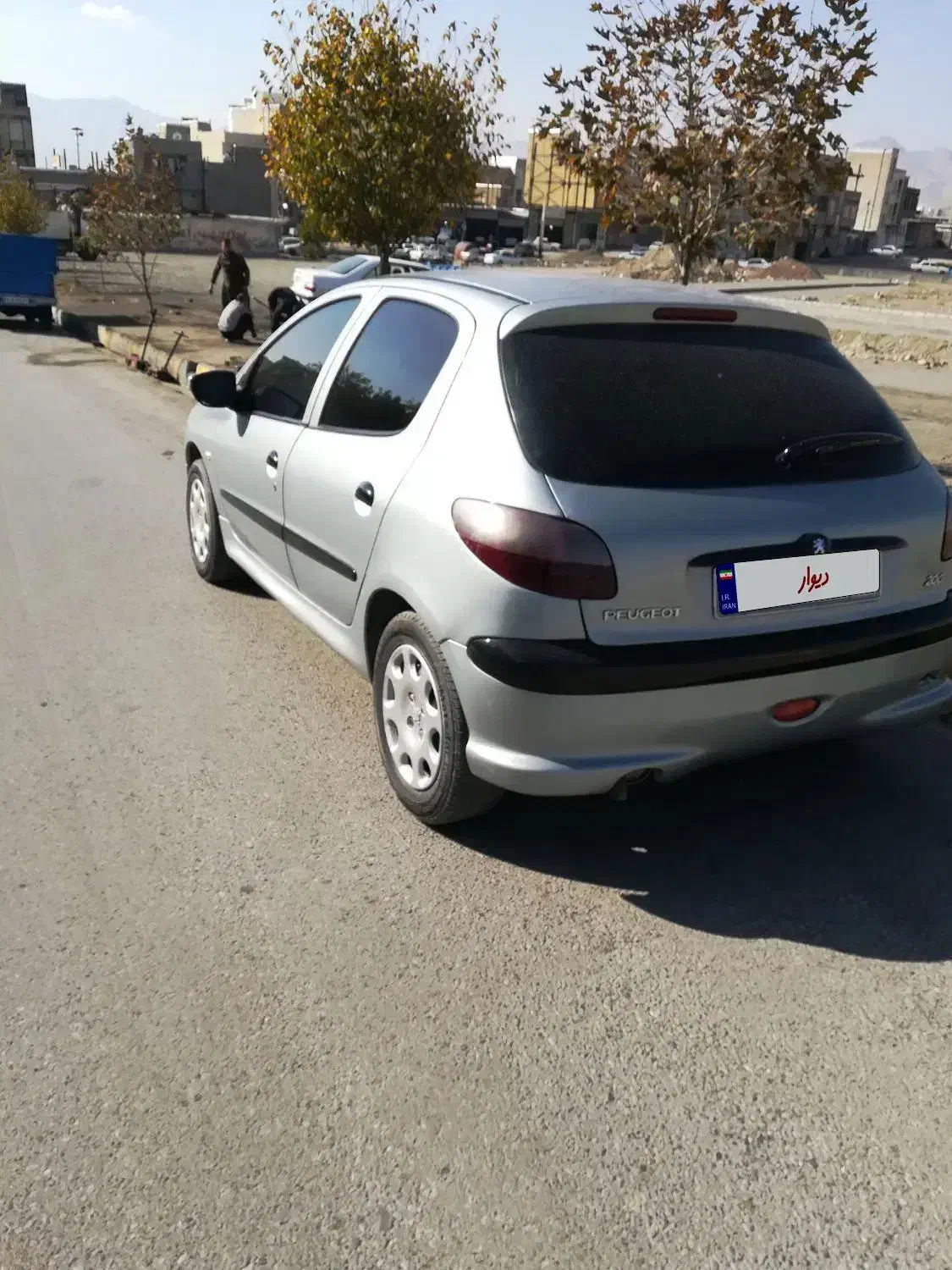 206 تمام رنگ شاسی سالم|خودرو سواری و وانت|کامیاران, |دیوار