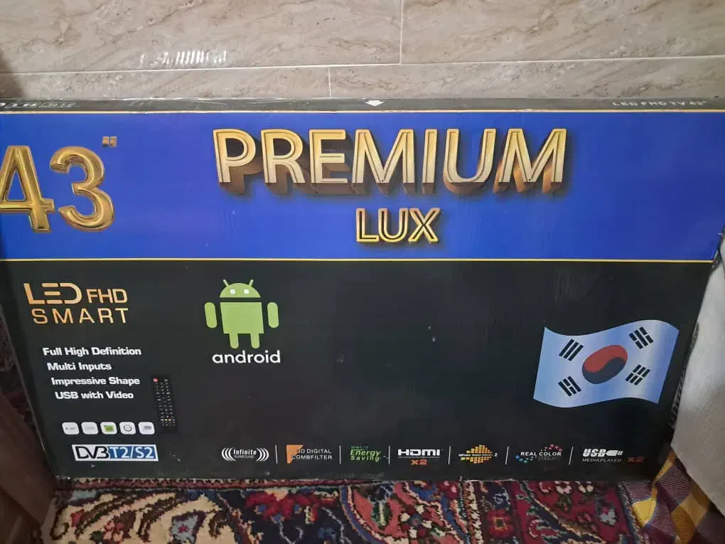 ال ای دی فول اچ دی 43 اینترنت پلمپ|تلویزیون و پروژکتور|شیراز, ریاستی|دیوار