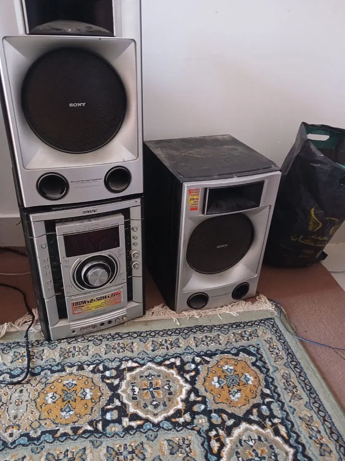 فروش ضبط ۳دیسک سونی|صوتی و تصویری|بندرعباس, |دیوار