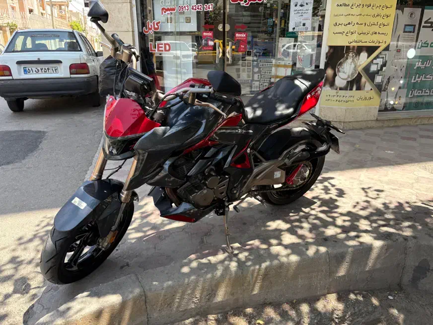 موتور زونتس ۲۵۰Rفول آپشن|موتورسیکلت|شاهینشهر, نظامی|دیوار