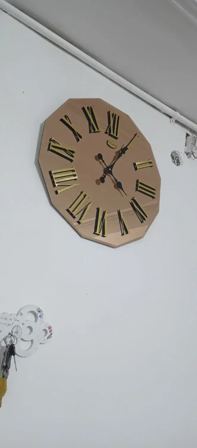 ساعت آینه ای دیواری|ساعت دیواری و تزئینی|سبزوار, امیر کبیر|دیوار