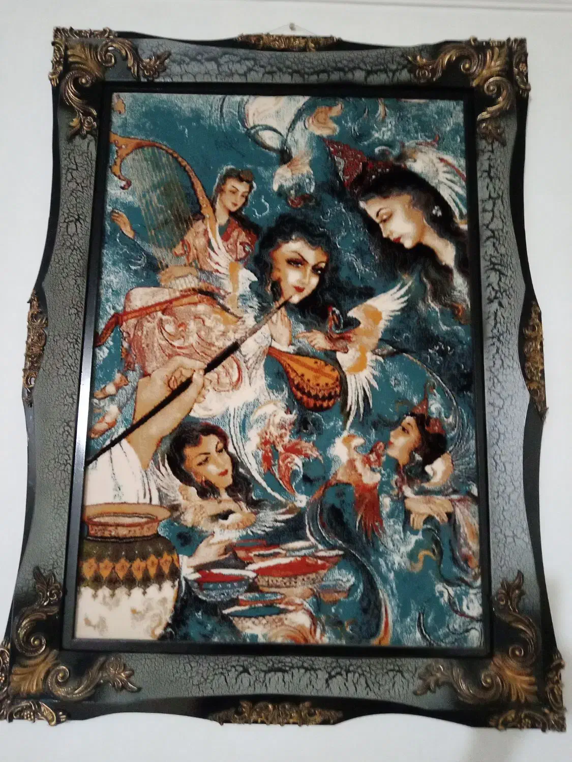 تابلو فرش|تابلو فرش|نورآباد, |دیوار