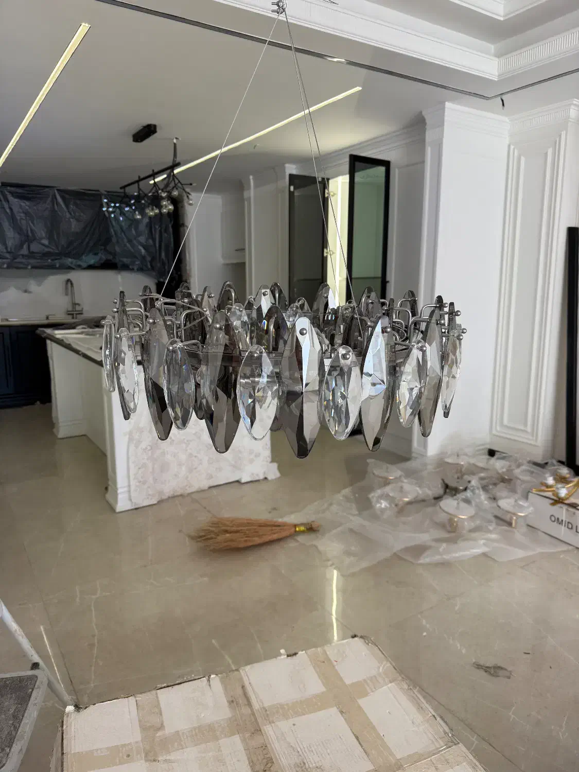 اوستر|لوستر و چراغ آویز|تبریز, |دیوار