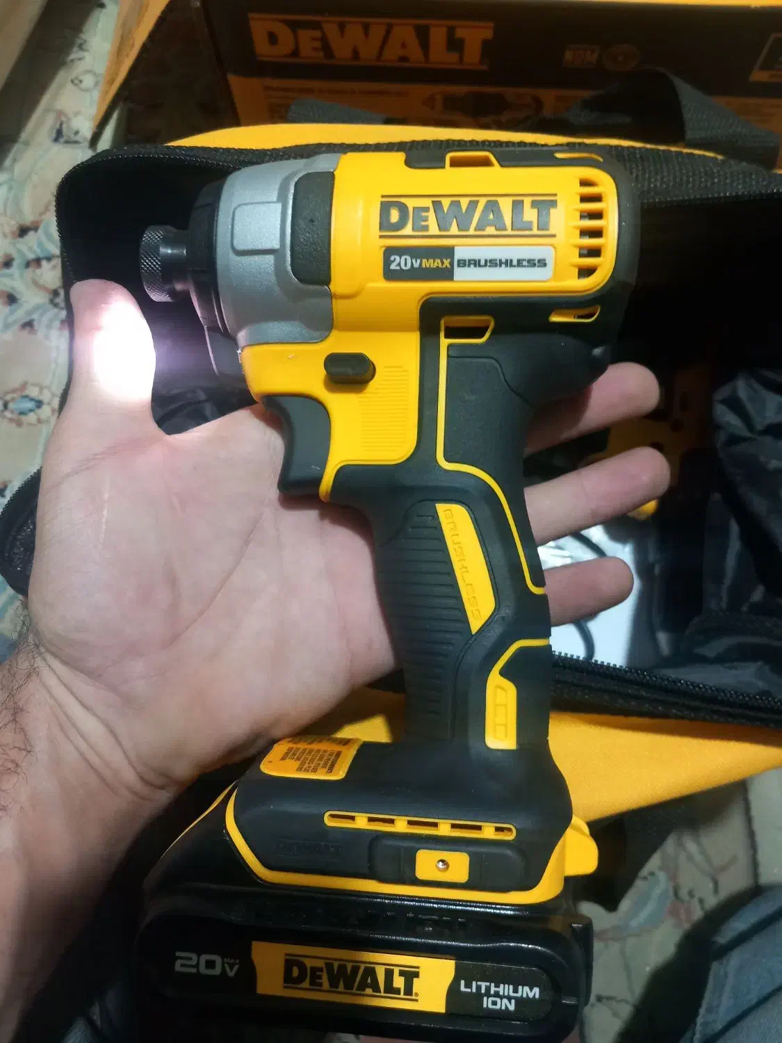 دیوالت شارژی ۲عددی و گندگی محک|ابزارآلات|تهران, یوسفآباد|دیوار