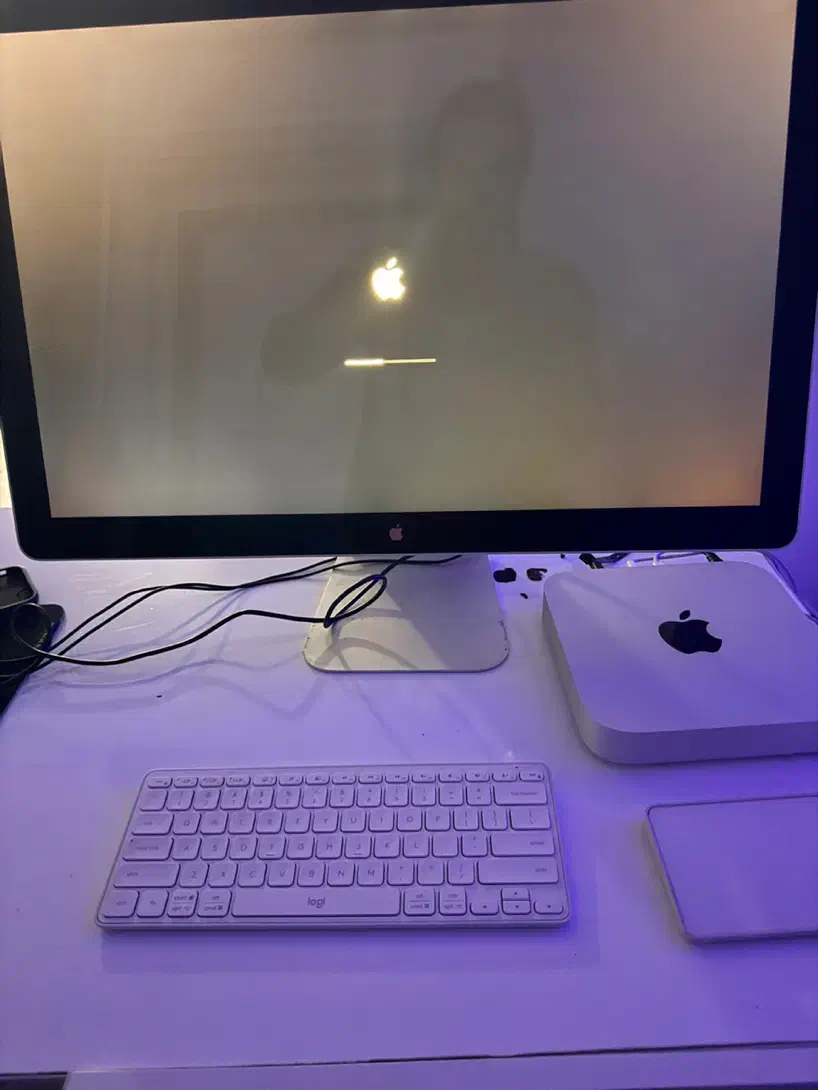 Macmini + apple Cinama Display|رایانه رومیزی|زاهدان, |دیوار