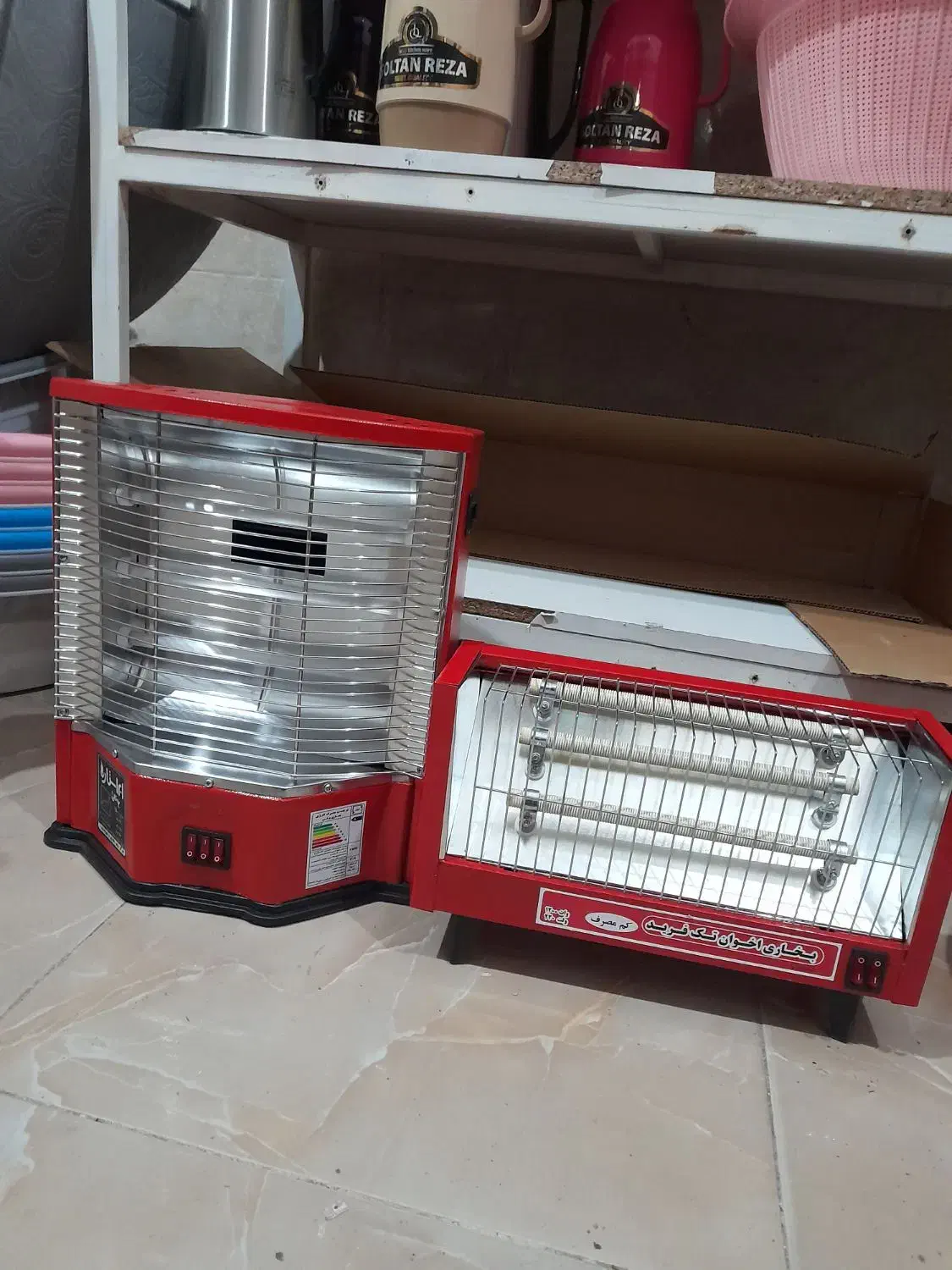 بخاری برقی فن دار و ساده|بخاری، هیتر، شومینه|اردبیل, |دیوار