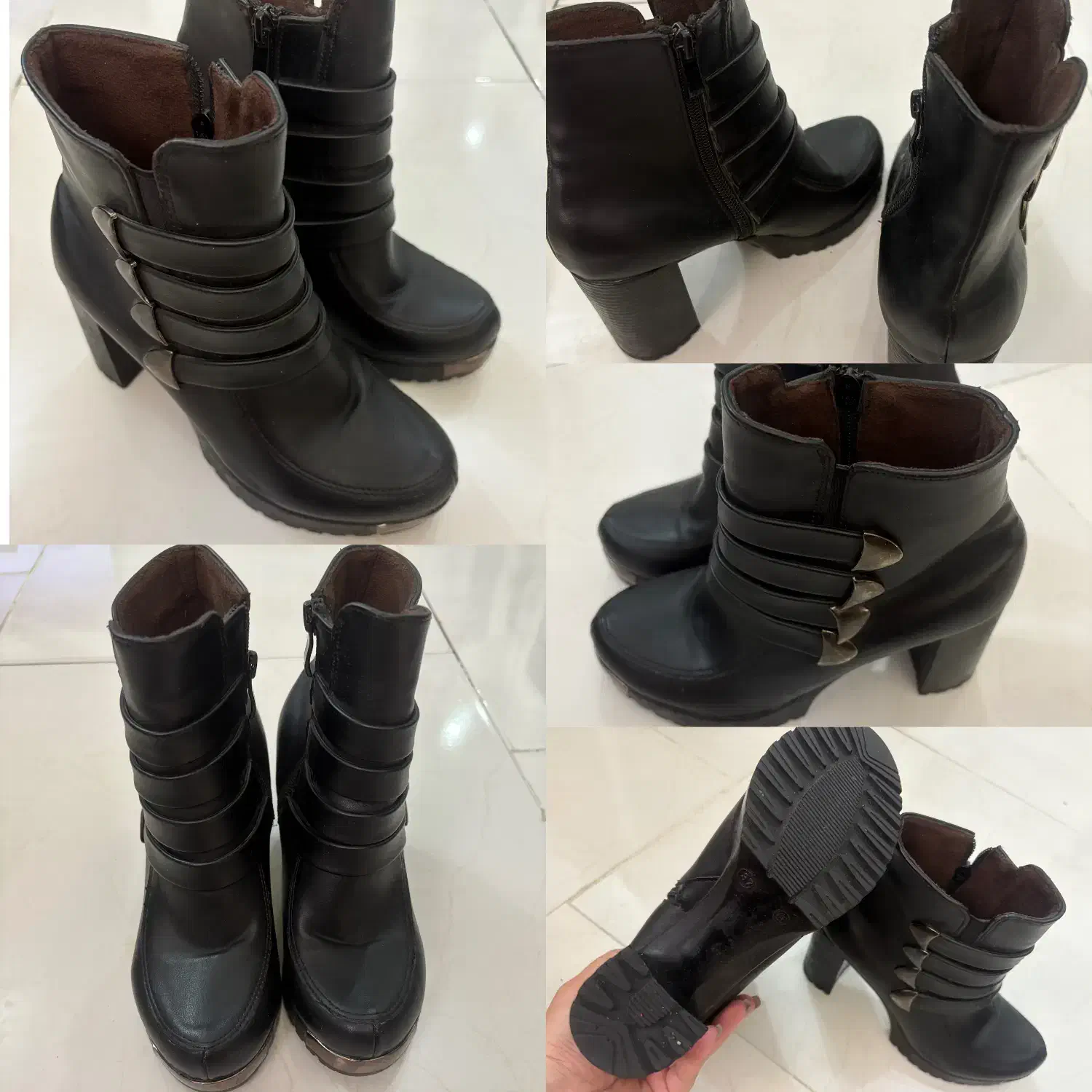 بوت مشکی کتونی اصل|کیف، کفش، کمربند|فردیس, مجموعه کارخانه جات مپنا|دیوار