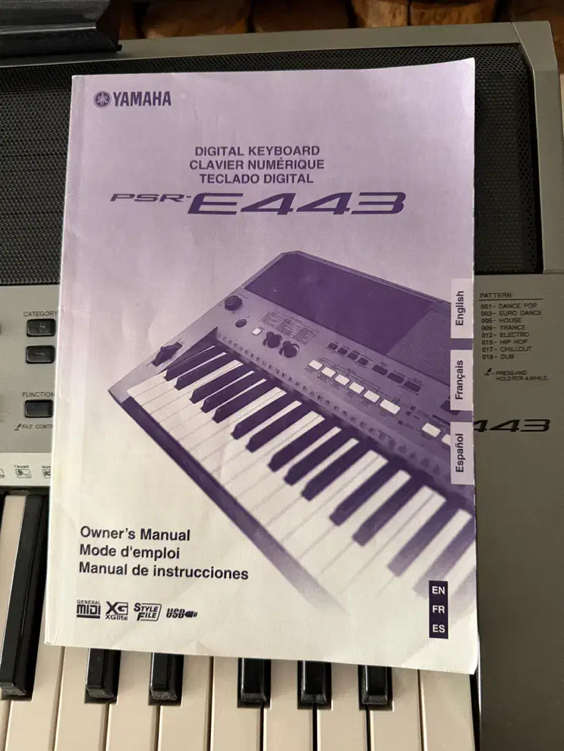 ارگ PSR E443|پیانو، کیبورد، آکاردئون|تهران, شهرک غرب|دیوار