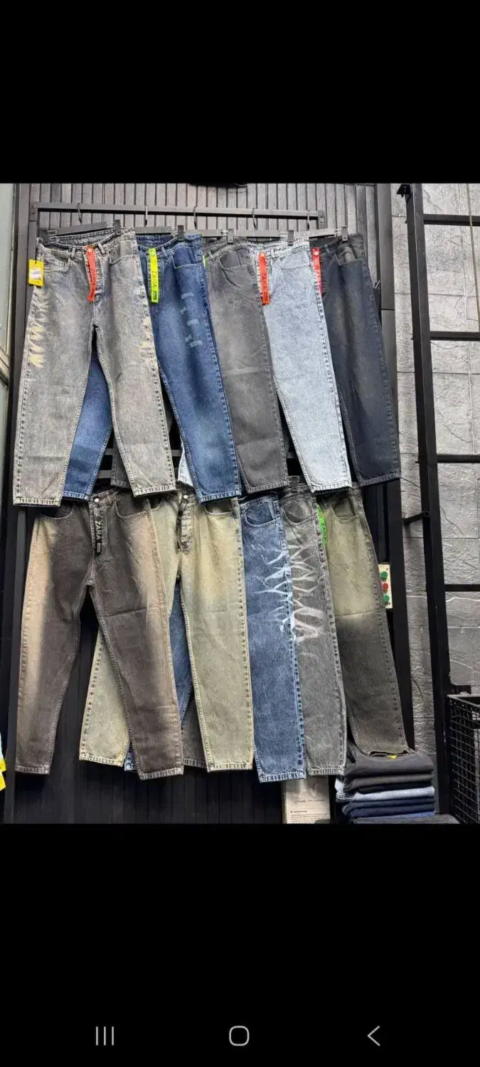 شلوار لی مام استایل بگ استایل مردانه|لباس|پرند, فاز ۱|دیوار