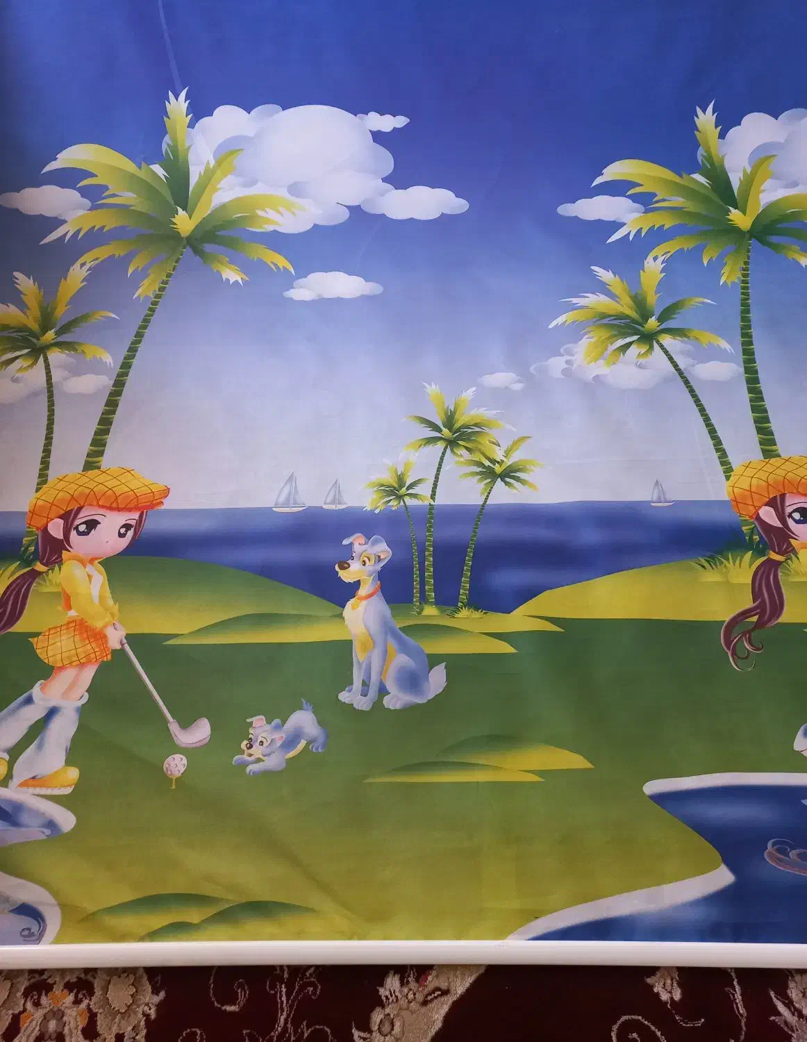 پرده کرکره ای|پرده، رانر، رومیزی|گلستان (تهران), |دیوار