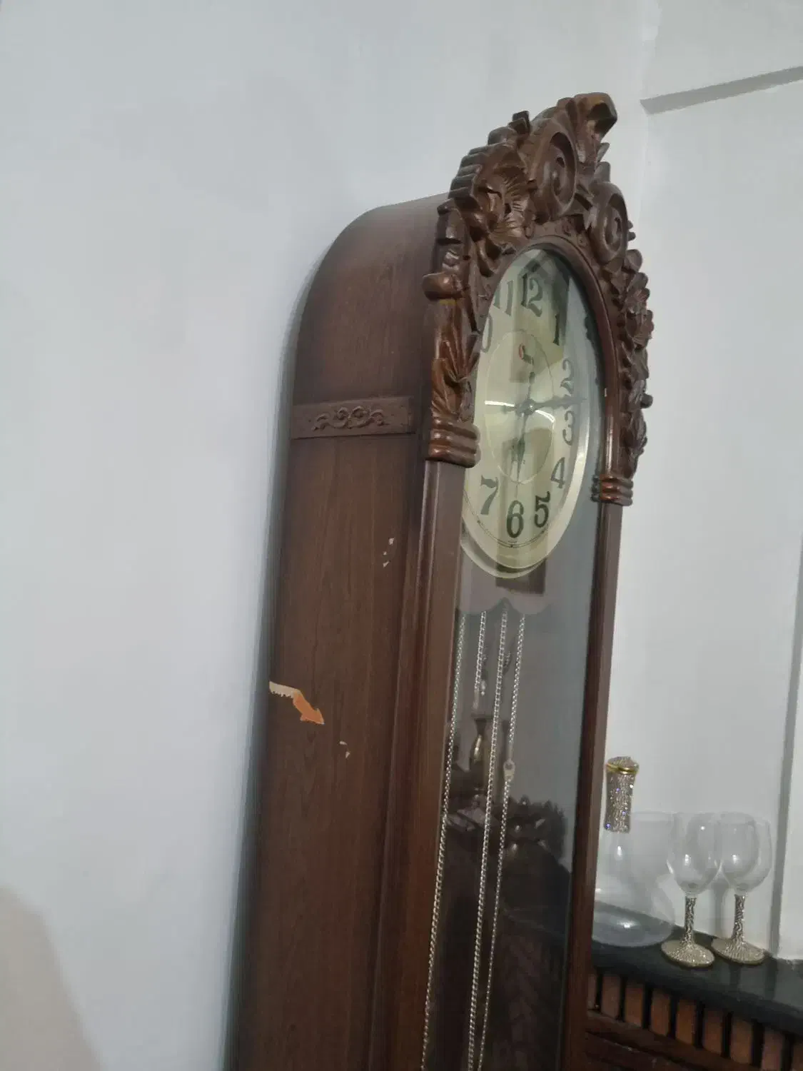 ساعت چوبی دو تیکه|ساعت دیواری و تزئینی|تهران, فرحزاد|دیوار