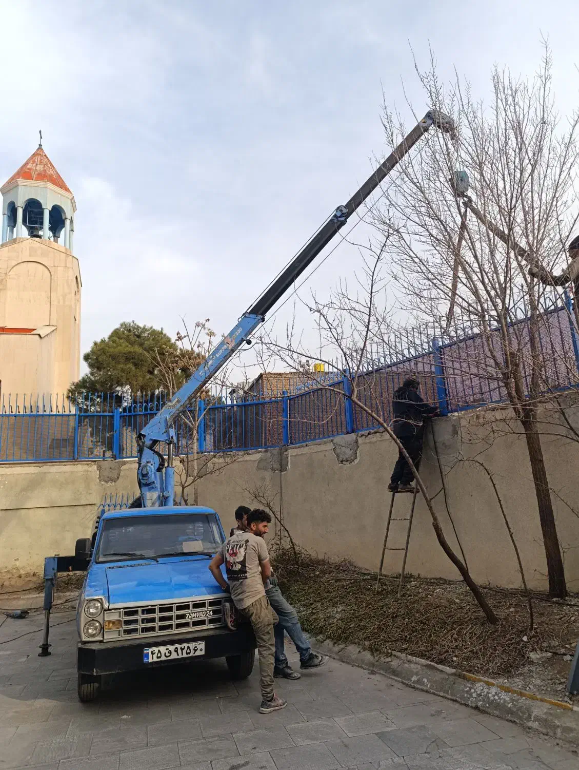 نیسان جرثقیل جرثقیل ۳ تن خاور کفی|خدمات حمل و نقل|تهران, فتح|دیوار