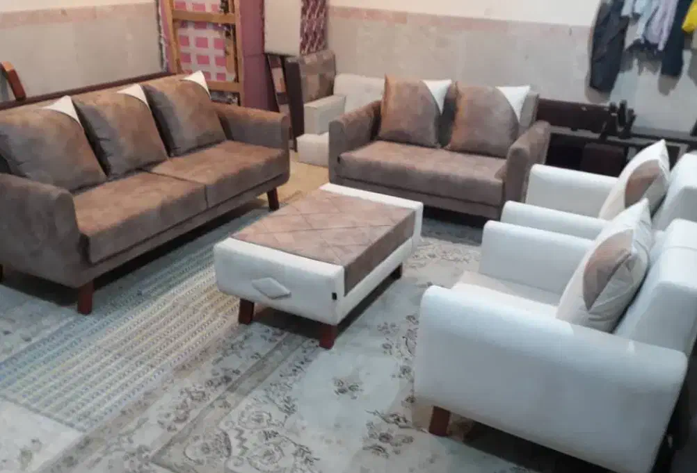 دو دست مبل راحتی-نو- کیفیت سفارشی|مبلمان خانگی و میز عسلی|تویسرکان, |دیوار