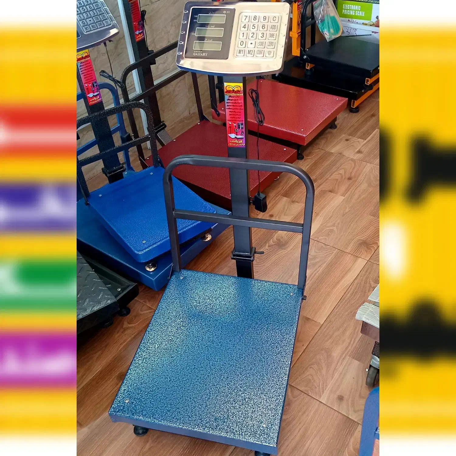 ترازو 300کیلویی ۴۰×۵۰سانت تاشو باسکول|فروشگاه و مغازه|لاهیجان, بازکیاگوراب|دیوار