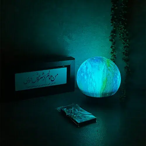 آباژور ماه اسپیکردار شارژی|چراغ خواب و آباژور|تهران, حسنآباد|دیوار