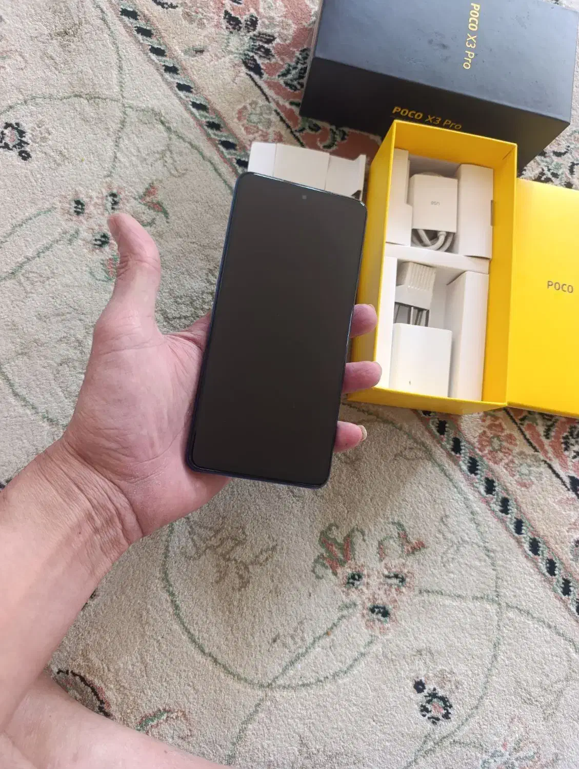 پوکو ایکس ۳  پرو  رام ۶  گیگ ۱۲۸ عروسک  نوی نو|موبایل|کاشان, عربها|دیوار