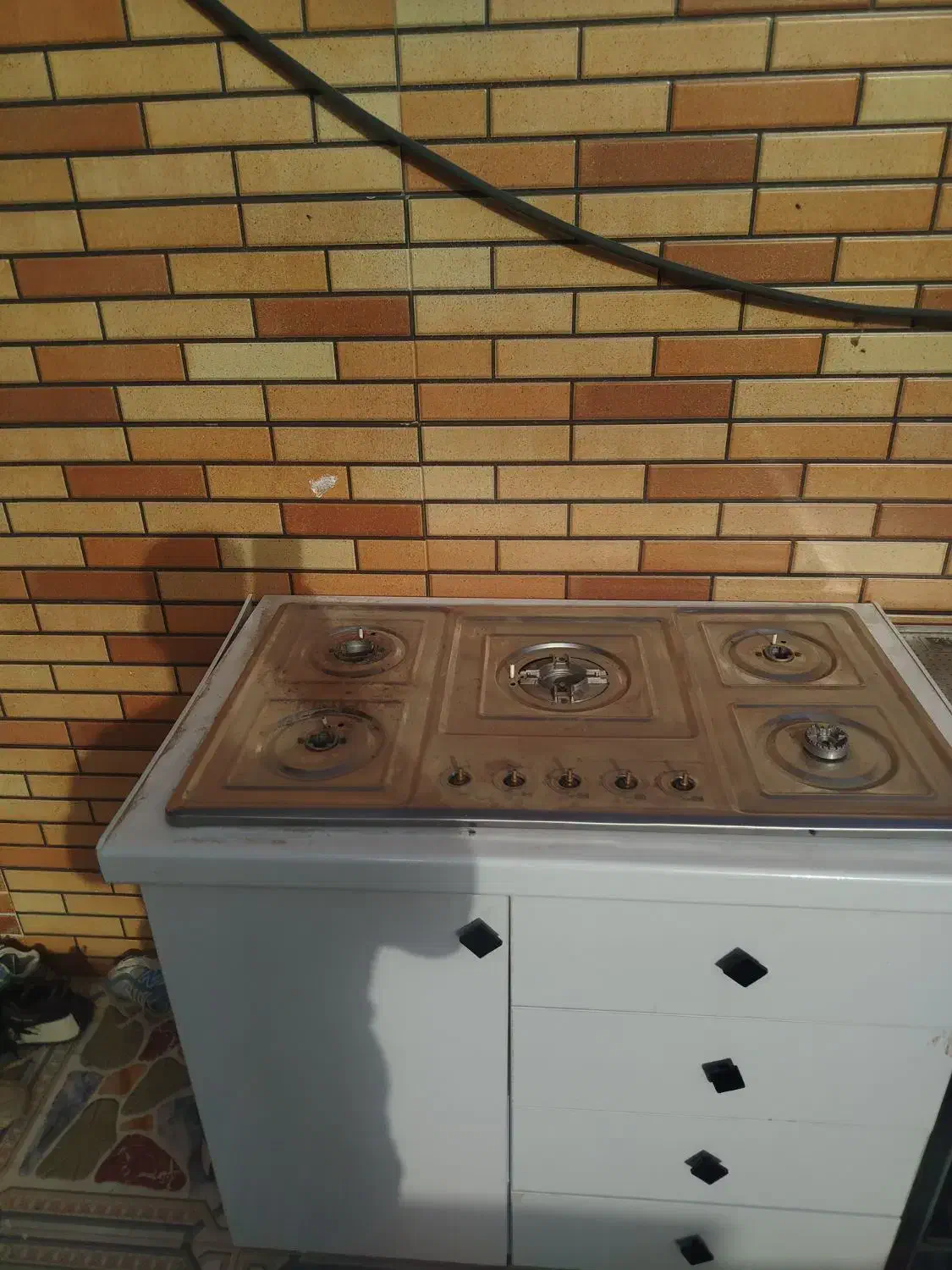 گاز صفحه ای و کمد|اجاق گاز و لوازم برقی پخت‌وپز|میناب, |دیوار