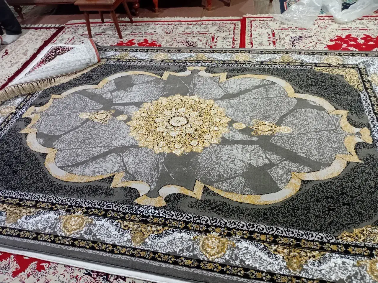 فرش|فرش|ماسال, |دیوار